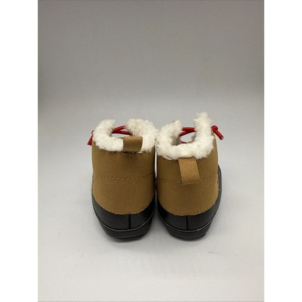 Baby Boots Lot 2 Carter’s 0-3M Rising Star 3-6M Winter Infant Booties Cabin Core